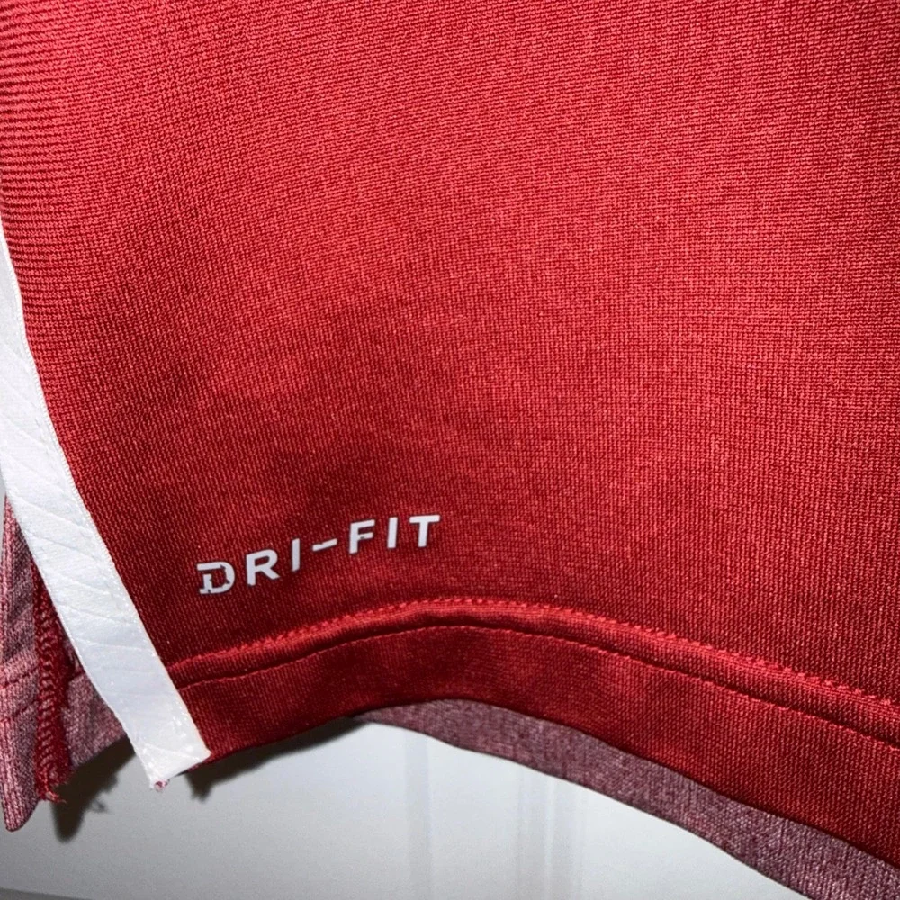 Nike Alabama Crimson Tide Dri-FIT Quarter Zip Pullover Mens‎ Size M Red